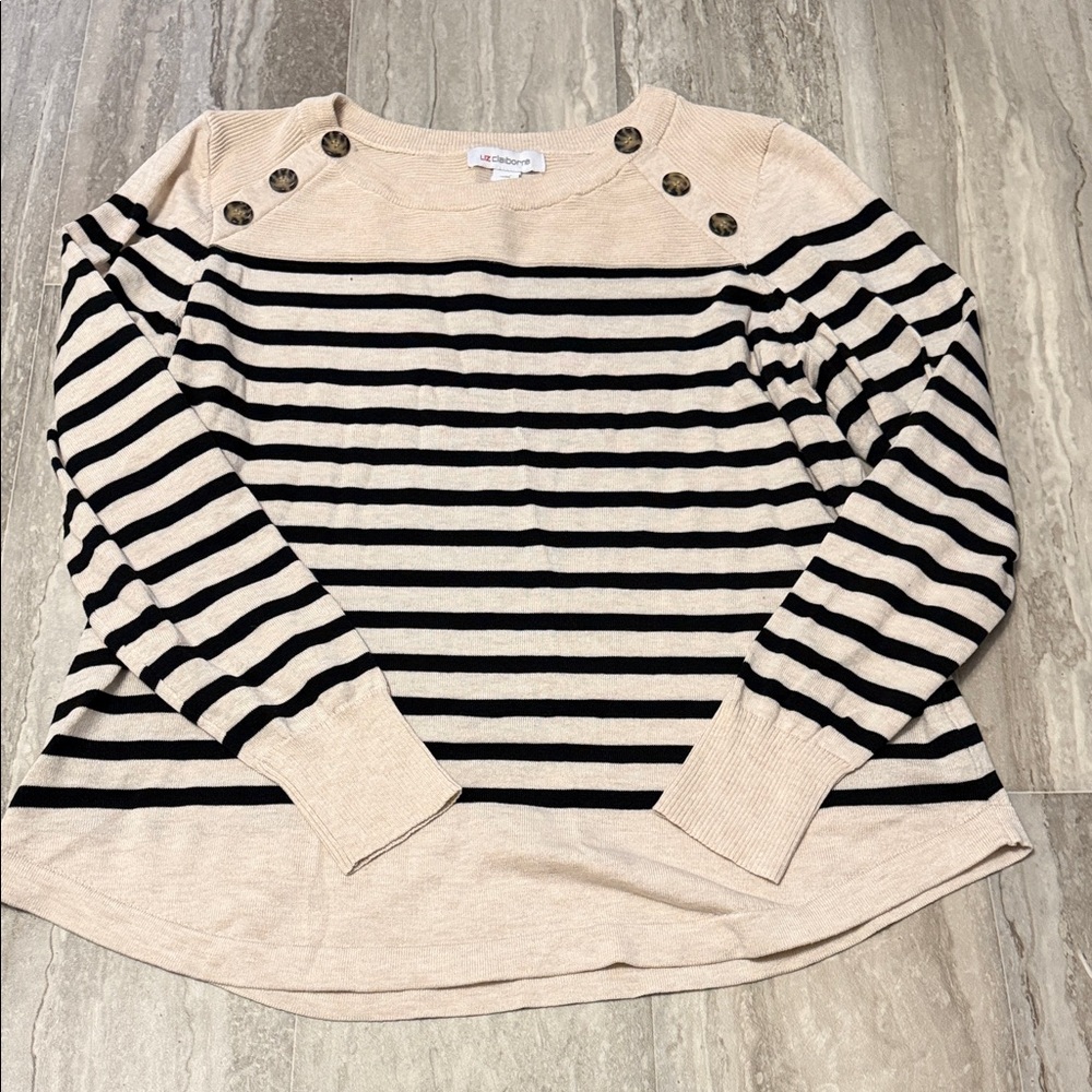 Liz Claiborne Sweater OX NWT
